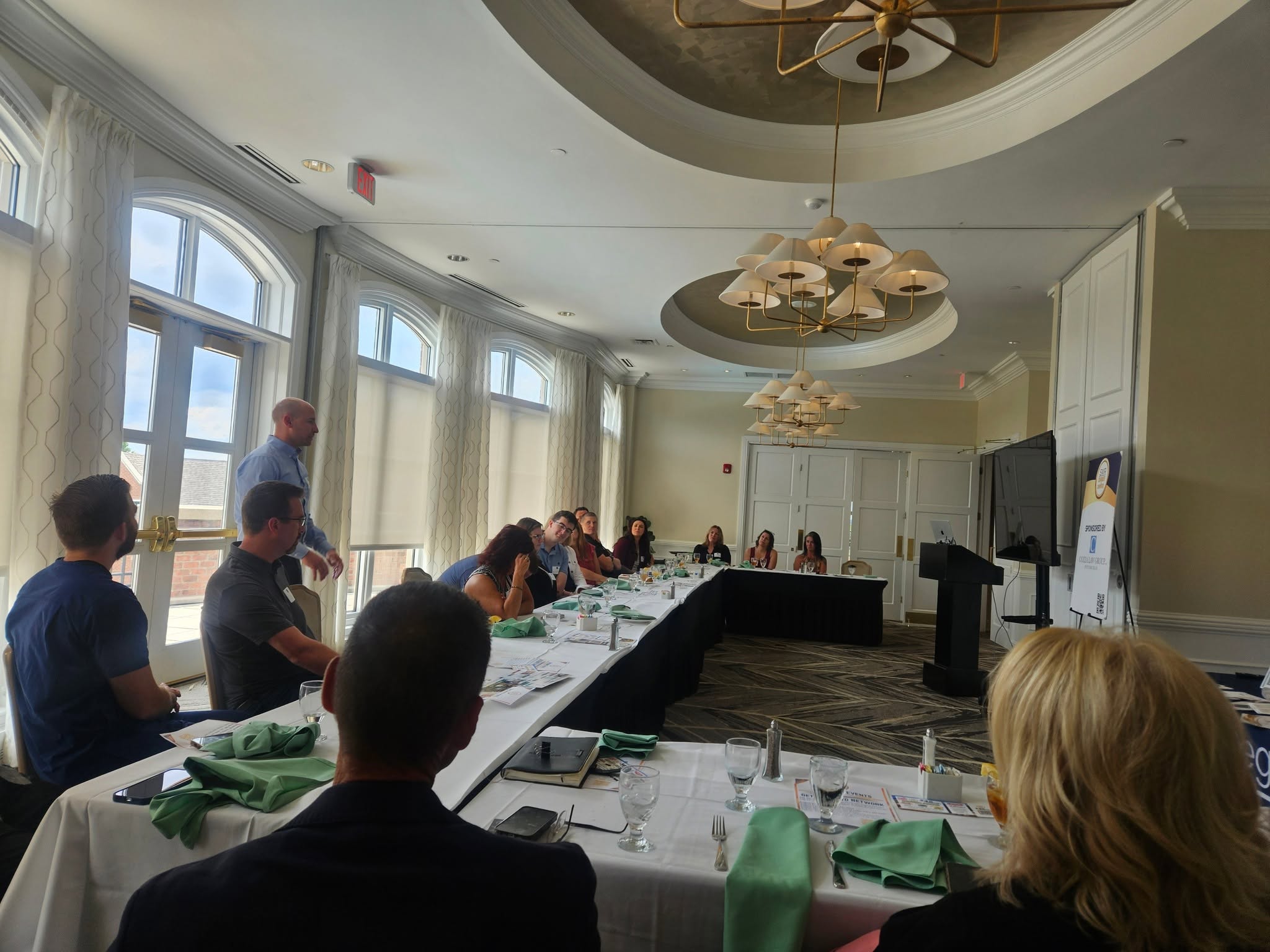 My Digital Dynamo presenting to local business owners in Bridgeville